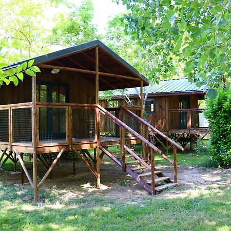 Hotel Camping Le Mouliat Moncrabeau Exterior foto