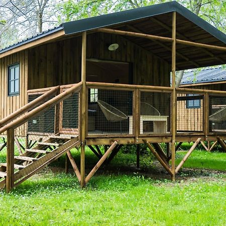 Hotel Camping Le Mouliat Moncrabeau Exterior foto
